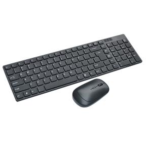Wholesale KolorFish Wireless Keyboard and Mouse Combo 2 In 1 Fashion Apple Design Black Color from china suppliers