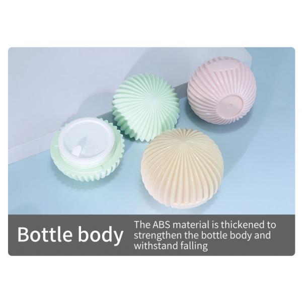 ABS Screw Cap 20g 30g 50g Cosmetic Screen Printing Spherical Cream Bottle Packaging for Cosmetic Packaging Containers