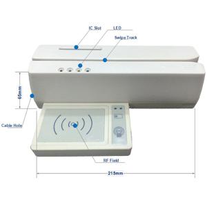 MSR Magnetic Stripe Chip Card Reader With Writer For Financial System