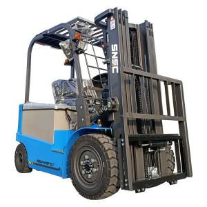 Wholesale 3ton 500mm Electric Forklift with Triplex Mast Attachements Positioner Ect and Efficiency from china suppliers
