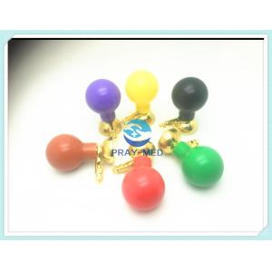 Adult Chest Suction Cup Ecg Electrodes Bulb Latex Free Material For Nihon Kohden