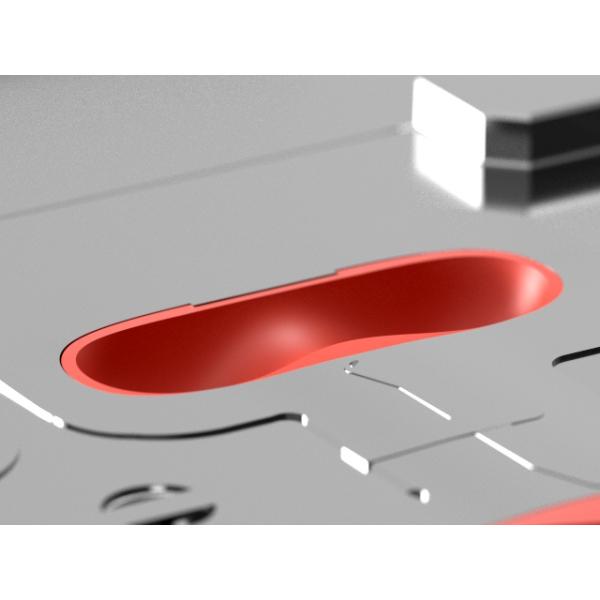 OEM / ODM : Precision Injection Molding & Upper Inner Cover for Earphone Charging Box No.24196