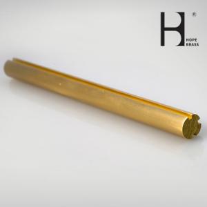 Anodizing Surface Golden C3604 Brass Cylinder Lock Anti Rust