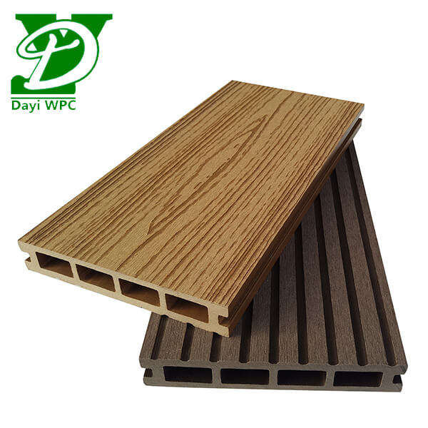 Modern Waterproof WPC Decking with Hollow Design