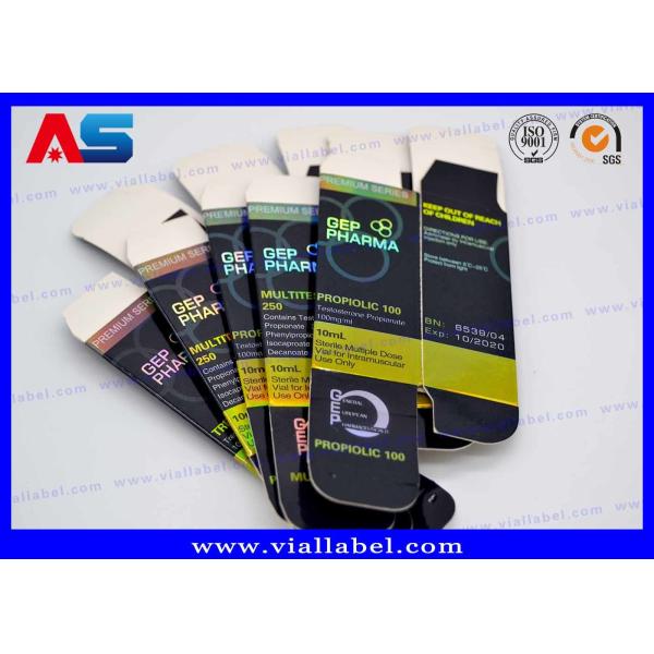 Quality Holographic Glossy Printing 10ml Vial Boxes Printer Custom Design 10ml bottle paper box for sale