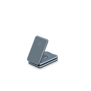 Aluminum Alloy Foldable Wireless Charging 5V 2A Qi Wireless Charger For Iphone