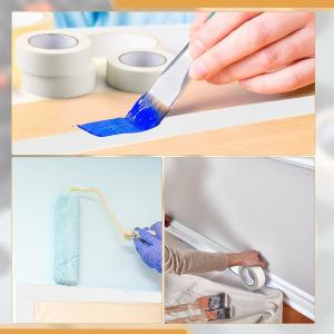 Custom Masking Tape Bulk Drafting Painters White Beige , General Purpose