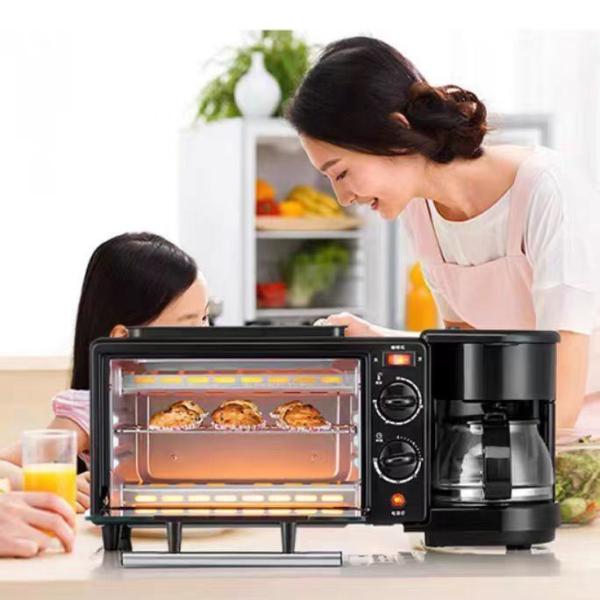 110 - 220V Electric Oven Coffee Machine Frying Pan Breakfast Maker With CE