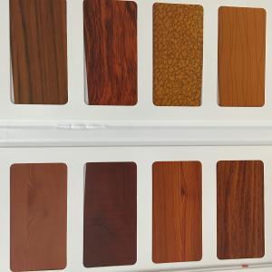 Thermal Transfer Thermoset Powder Coating Wood Effect With ROHS Approval