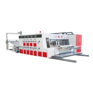 Electric Carton Die Cutting Machine , 380V Die Cut Printing Machine