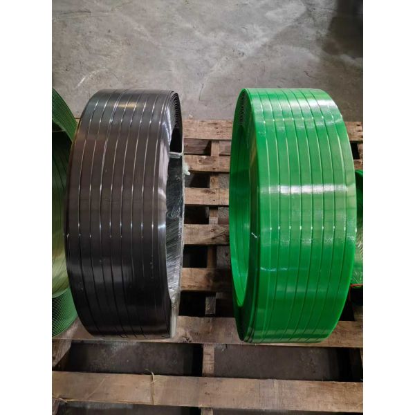 Fully Automatic PET/PP Strap Making Machine 9-32mm width double station winder