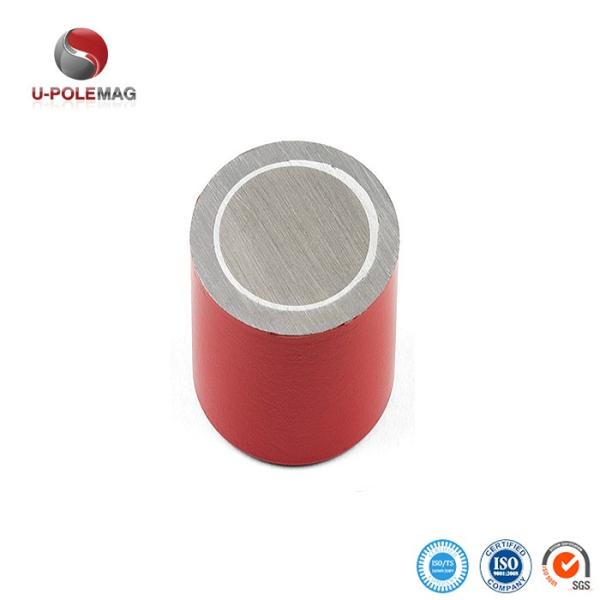 D25.4x21 Alnico Round Base Cup Pot Magnet with Hole Grade AlNiCo Magnet