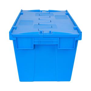 Wholesale Logo Customized Logo Plastic Moving Crate for Customized Color Industrial Turnover from china suppliers