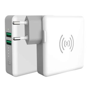 Wholesale 4 In 1 Universal AC Adapter Wireless Charger Power Bank from china suppliers