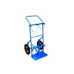 Wholesale AC20A Two Cylinders Powder Coated Steel Trolley Steel Bottle Trolley Load Capacity 50L from china suppliers