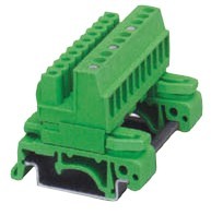 Wholesale Din Rail Pluggable Terminal Block with 5.08mm Pin Spacing header arrage:24-12 AWG from china suppliers