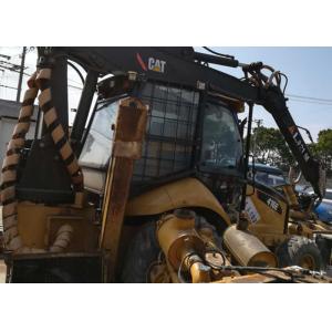 Small Used Backhoe Loader , Second Hand Caterpillar 416e Backhoe Loader