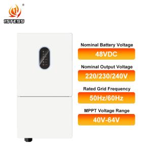 Low Voltage IP66 Single Phase 48V 8kw 10kw Solar Hybrid Inverter MPPT on Off