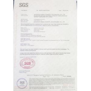 Shenzhen Abeis Cosmetic Tools Co., Ltd. Certifications