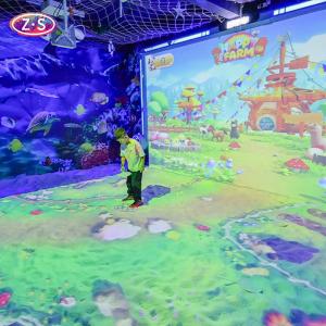 Wholesale 3LCD Interactive Floor Wall Projection Games Multiplayer Immersive Joyful Beach Game from china suppliers