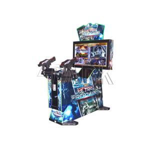 Ultra Fire Power 42 Inch Shooting Arcade Video Game Machines 1 - 2 Players