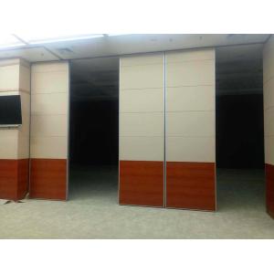 Aluminium Track Sliding Roller Conference Room Movable Partition Wall With