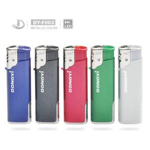 High Sales Windproof Cigarette Lighter with Refillable Gas and Electric Function