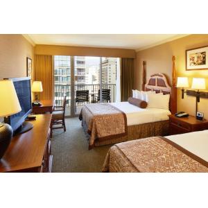 China Phi Phi Don holiday hotel teak solid wood hotel bedroom furniture with TV cabinet table and luxury sofa set on sale