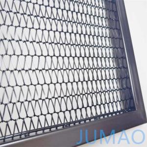 Sprial Cabinet Decorative Wire Mesh Panel Steel For Wall Facades
