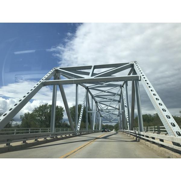 Prefabricated Steel Truss Pedestrian Bridge System Bailey Truss Bridge