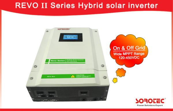 Quality High Conversion Efficiency MPPT Solar Inverter Structure With Dust Filter for sale