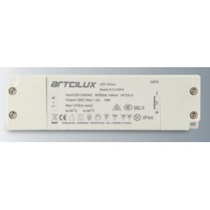 15W 12V LED Waterproof Power Supply Constant Voltage LED Driver IP44