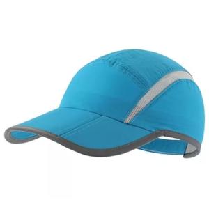 China Fashionable Foldable Baseball Cap Sun Protection With Reflective Stripe on sale