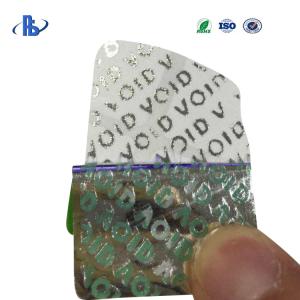 Eco Friendly Tamper Proof Holographic Security Labels For Electronics /
