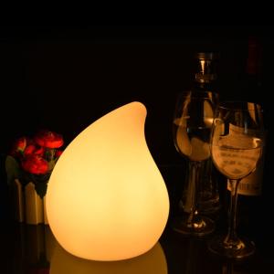 Wholesale colorful peach shape plastic Mini light up table lamp from china suppliers