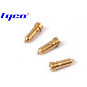 China Custom PCB Gold Plated Connector Pins Female Brass For Screw Machine on sale