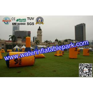 Wholesale PVC Inflatable Paintball Bunker BUN51 With Durable Plastic Ground Stakes from china suppliers