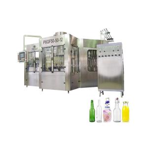 Wholesale Rinsing Filling Glass Bottle Alcoholic Carbonated Beer Can Filler Machine from china suppliers