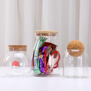 Borosilicate Glass Empty Storage Jar