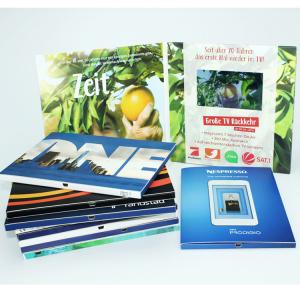 CE ROHS Video LCD Brochure Custom Printing Paper Crafts With A5 Real Estate