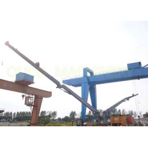 Custom Design Ship Crane Marine Pedestal Crane 1T 30M Electro - Hydraulic