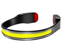 5W COB LED Rechargeable Sensor Headlamp 10pcs SMD2835 Red LED In Tails 400lumens