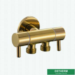 Wholesale PN25 G1/2&quot; Thread Wall Mounted Brass Angle Valve from china suppliers