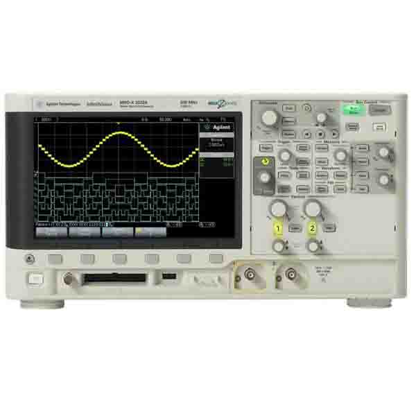Quality 2/4channels Digital Oscilloscope deep memory digital storage for sale