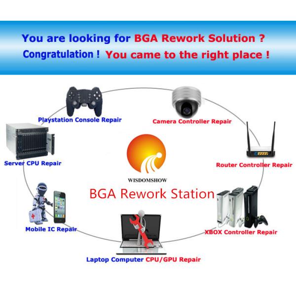 Movable Optical Alignment EMMC Chip Repair Machine 0.5mm-8mm BGA