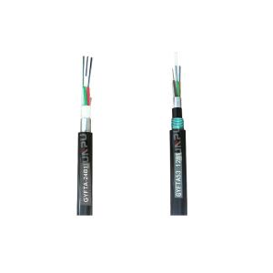 PE Sheath FTTH Fiber Optic Drop Cable With FRP GJYXFH