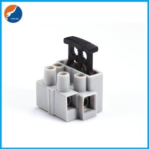 2 PIN Pole PCB Screw Fuse Terminal Connector Block With Glass Ceramic Tube Fuse