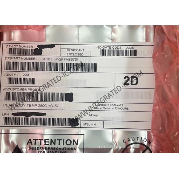 Field Programmable Gate Array XCKU5P-2FFVB676I FPGA Programmable Logic IC FBGA