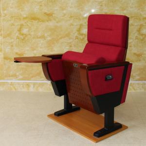 Wholesale Folding Theatre Cinema Hall Chairs With 500mm Backrest Sponge Anti Electrostatic from china suppliers