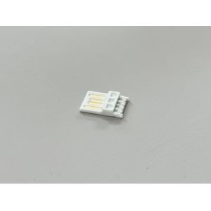 USB 2.0 AM Male Wire Solder Connector 5U Gold-Plated Terminal for Power & Data